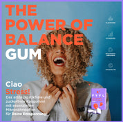 The Power of Balance - Antistress Kaugummi mit Chlorella-Alge und Griffonia